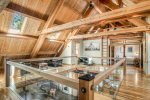 The wood work, beams and cedar in this home is fantastic.